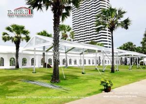 Quality 200 People Transparent Marquee Tent For Garden Temporary Event Party wholesale