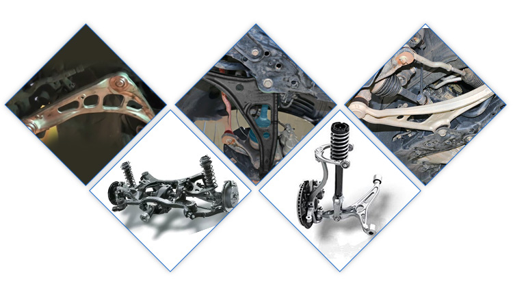 Auto Suspension System Zinc Plating Front Lower Control Arm for InfinitiG25 2011-2012