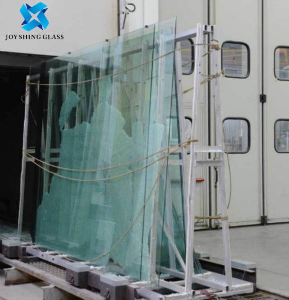 Low Iron Tempered Glass 6mm Flat / Curved Toughened Heat Soaked Glass