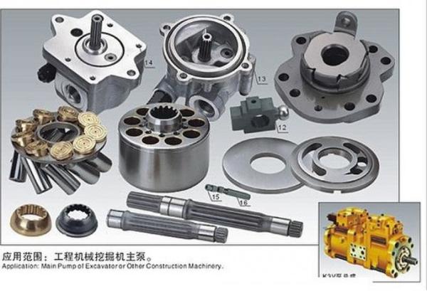 Kawasaki K3V112 K3VL112 Pump Replacement Parts , Heavy Equipment Hydraulic Pump
