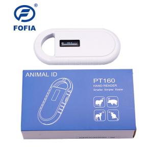 Quality Pet Identification RFID Microchip Scanner For Dog / Cat Handheld RFID Scanner 125khz wholesale