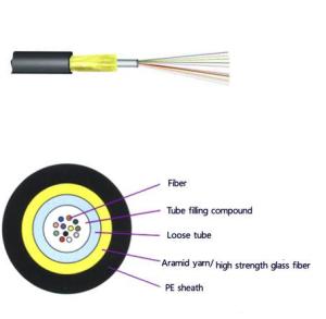 Quality Water Resistant Single Mode Optical Fiber JET Cable Fiber Optic Outdoor Cable wholesale