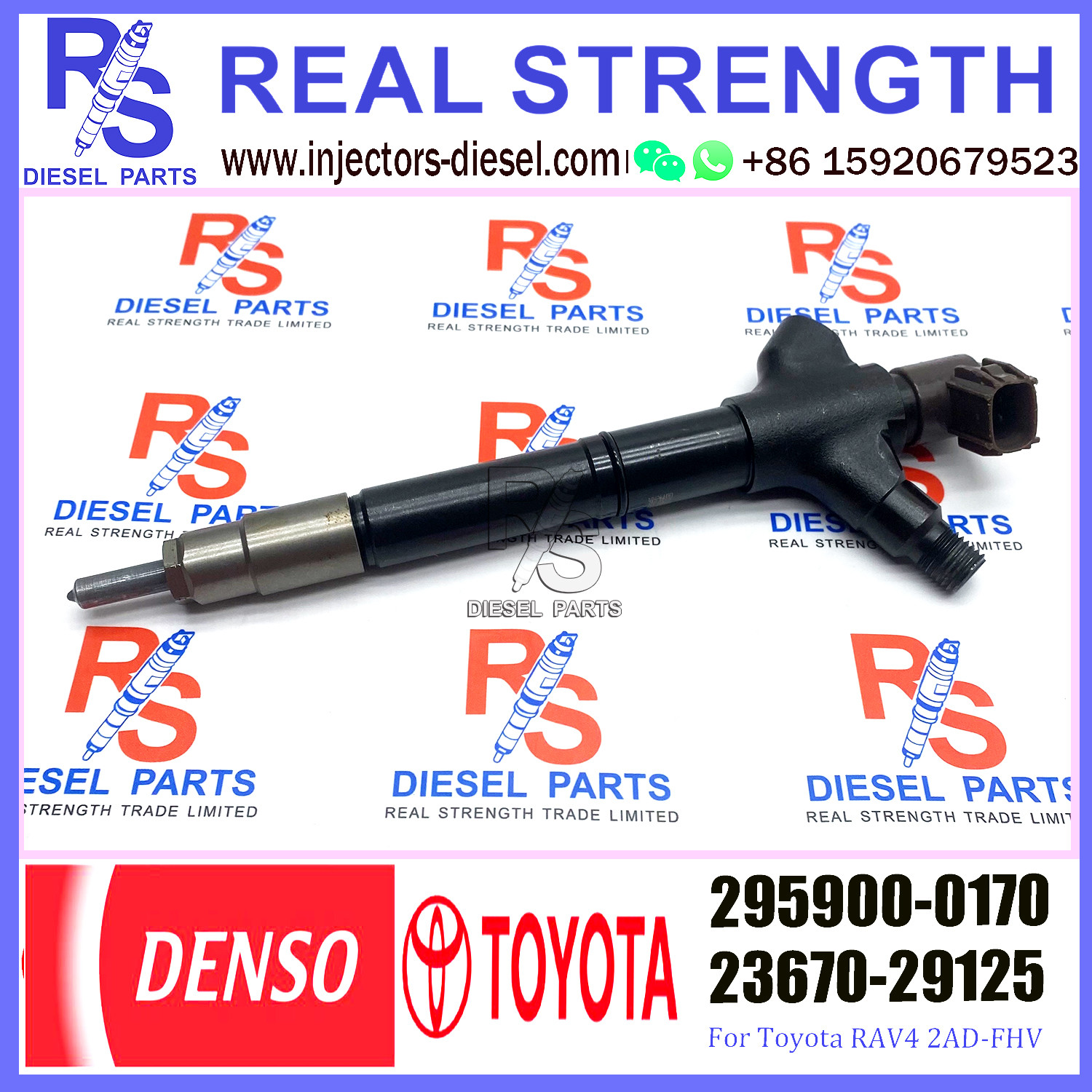 295900-0050 TOYOTA Fuel Injector 295900-0080 295900-0170 23670-26060 23670-0r090