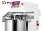 75kg Flour Mixing Kneader Stainless Steel Spiral Dough Mixer commercial use in