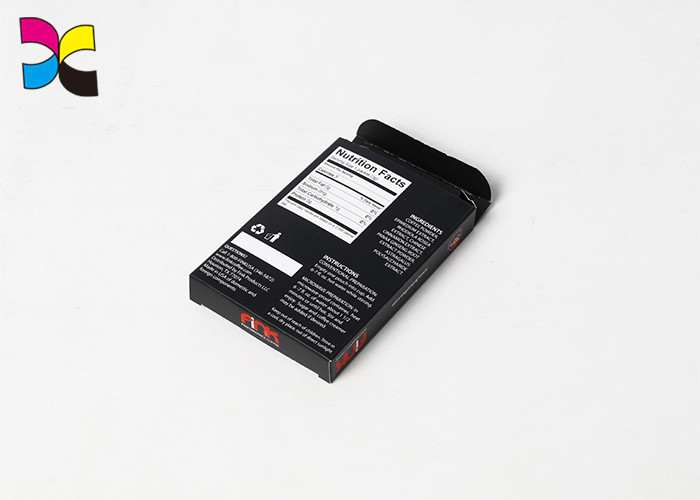Book Shape Custom Printed Packaging Boxes With 300g - 350g C1S Art Paper Material