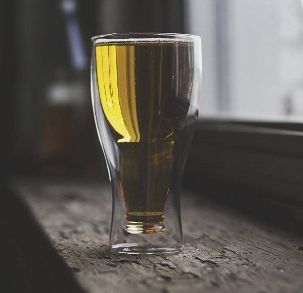 Distinctive Borosilicate Double Wall Craft Beer Glasses