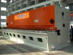 Hand Hydraulic Guillotine Shear , Guillotine Metal Cutting Machine