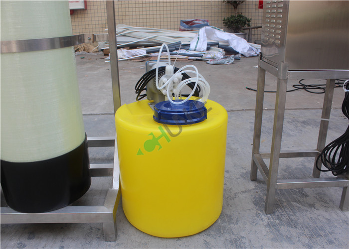 Multi Media Industrial Water Purification Equipment With Ozone , UV