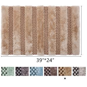 Quality OEKO-TEX Anti Skid Mould Resistant Microfiber Polyester Rug Indoor wholesale