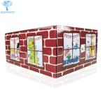 Recyclable 2mm Kraft Paper Gift Box Eco Friendly Corrugated Boxes Offset