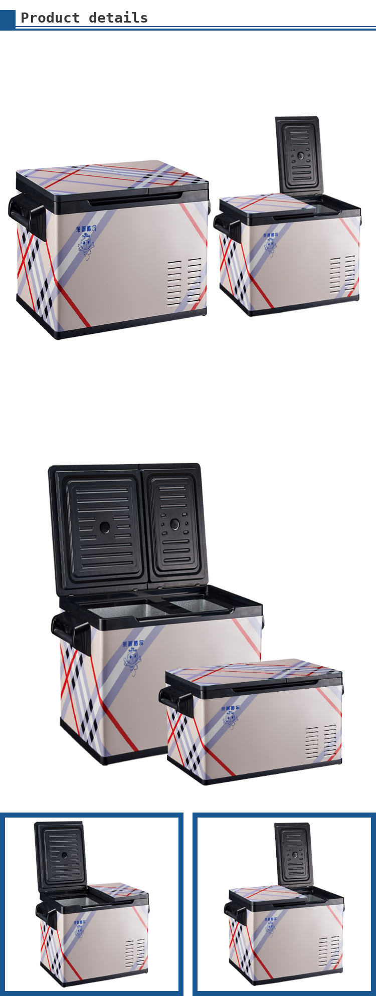 Stainless Steel Material Mini Refrigerator 12v 24v Vertical Fridge For Yacht