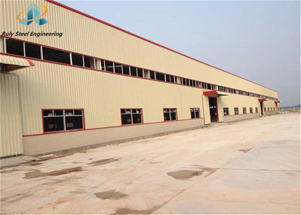 Modular Steel Construction Heavy Duty Steel Structure Plant For Manufacturing