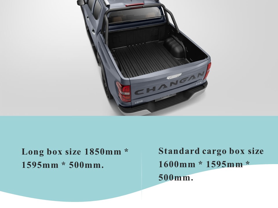 2023 CHANGAN LANTUO 2.0T 6MT Manual 2WD diesel fuel Elite flat case with Manual Copilot Seat Adjustment