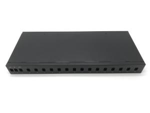 Quality Wall / Pole Mount Indoor Fiber Termination Box , ABS Plastic Case PLC Splitter Box wholesale