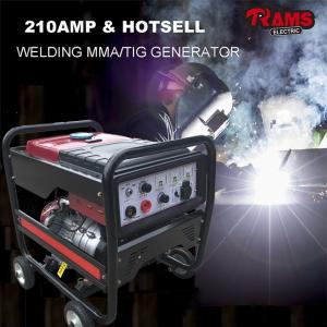 Quality Medium Frequency Petrol Welding Generators 210A Excitation 190F Engine Machine wholesale