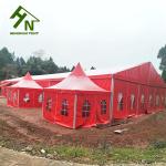 Outdoor 20x30m Red PVC Fabric aluminum Frame Wedding Marquee Tent