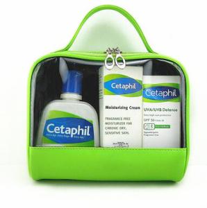 Quality Large Capacity Clear Cosmetic &amp; Toiletry Bags PVC For Travel wholesale