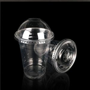 Quality Clear Plastic 500ml 16oz Disposable Cups with lid or not Drinking Glasses Birthday Wedding Party wholesale