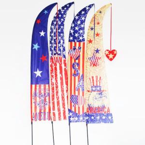 Quality Patriotic National Promotional Garden Flag United State wholesale