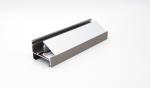 Linea 42 6063 T6 Aluminium Casement Window Profiles Silver Anodized
