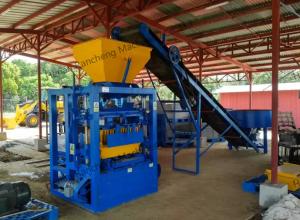 Quality Hydraulic Automatic Hollow Block Cement Holland Brick Making Machine wholesale