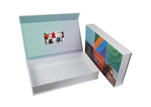 Quality Portable LCD Video Gift Box Jewelry Ring Video Packing Box Music Playing wholesale