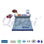 Copper Coil Customized Length 150L 200L 250L 300L Glass Vacuum Tube Solar Water