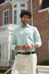 Water Green Long Dress Business Linen Men'S Pajamas