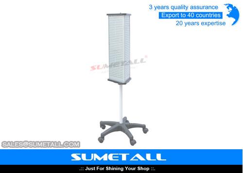 Spinning Shop Display Fittings Rotating Floor Display Stand Display Rack