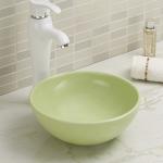 Heat Resistance Round Freestanding Sink Bathroom Long-Standing Use Wash Basin
