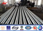 69KV 11m Roadside Tubular Street Light Pole With Advertisement Banner