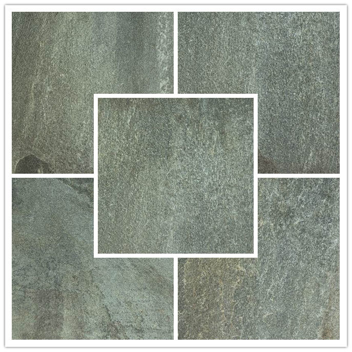 24"X24" Stone Look Ceramic Tile Glazed Concave Convex Pattern Surface