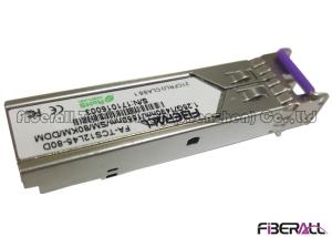 Quality WDM SFP Fiber Optic Transceiver Should Be Used In Pair 1.25Gbps 1490/1550nm 60KM wholesale