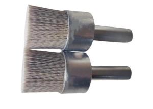 Quality 50mm Abrasive Nylon End Brush 10mm Shank for Removing Rust wholesale
