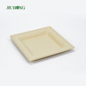 Quality Eco Friendly Disposable Sugarcane Food Container Biodegradable Bagasse Sushi Tray wholesale