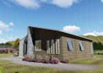 Strong Mobile Steel Structure Homes /Light Gauge Steel Wall 2-Storey Luxury