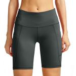 Lulu Active Yoga Shorts Gym Fitness Running Biker Shorts With Pocket