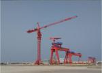 PLC Control 12 Ton 70m Luffing Construction Tower Crane XGT280