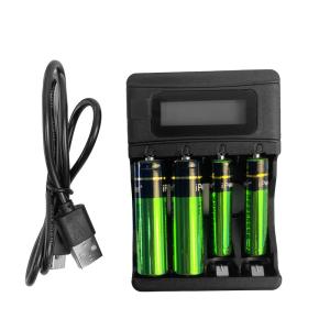 China Factory High Quality 4 Slots AA AAA 1.2V LED Charging Nimh Battery Charger on sale