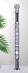 Crystal Hand Railing Acrylic Stair Balustrade Crystal Newel Post Rail Post