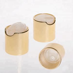 Quality 24 410 Aluminum Anodized Cosmetic Treatment Pumps Shampoo Disk Top Cap wholesale