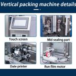 Powder Packaging Machine 500g Flour Packing Machine