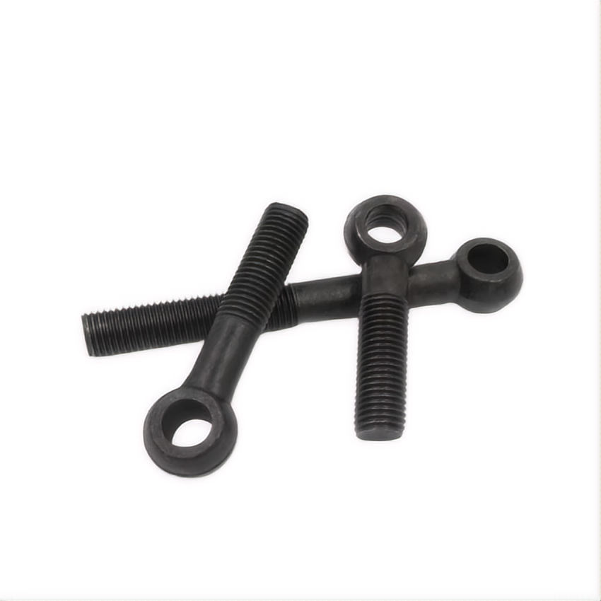 Custom Grade 8 8.8 M12 35mm Large Eye Bolt in Carbon Steel for Heavy Duty Applications
