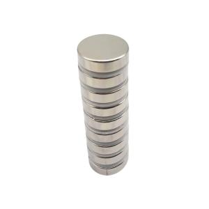 Quality Custom Sintered Neodymium Magnet High Temperature Resistant 8mm Round Magnets wholesale