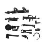 MOC city accessories ww2 guard soldier army bricks swat team military weapons