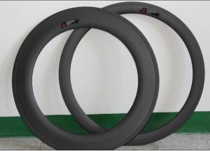 Quality Superlight low price700C 88mm/60mm clincher rims road/track bike wheel 3k matte width 23mm wholesale