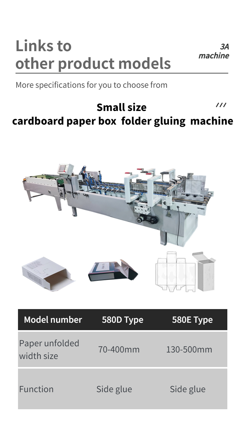 CQT900YG-2 Pre-Folded Bottom Lock Packaging Box Making Machine for High Productivity