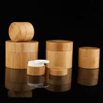 SGS Skincare 10g Double Wall Bamboo Cream Jars Container