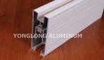 White Wardrobe Aluminium Profile For Cabinets Rectangular Shape