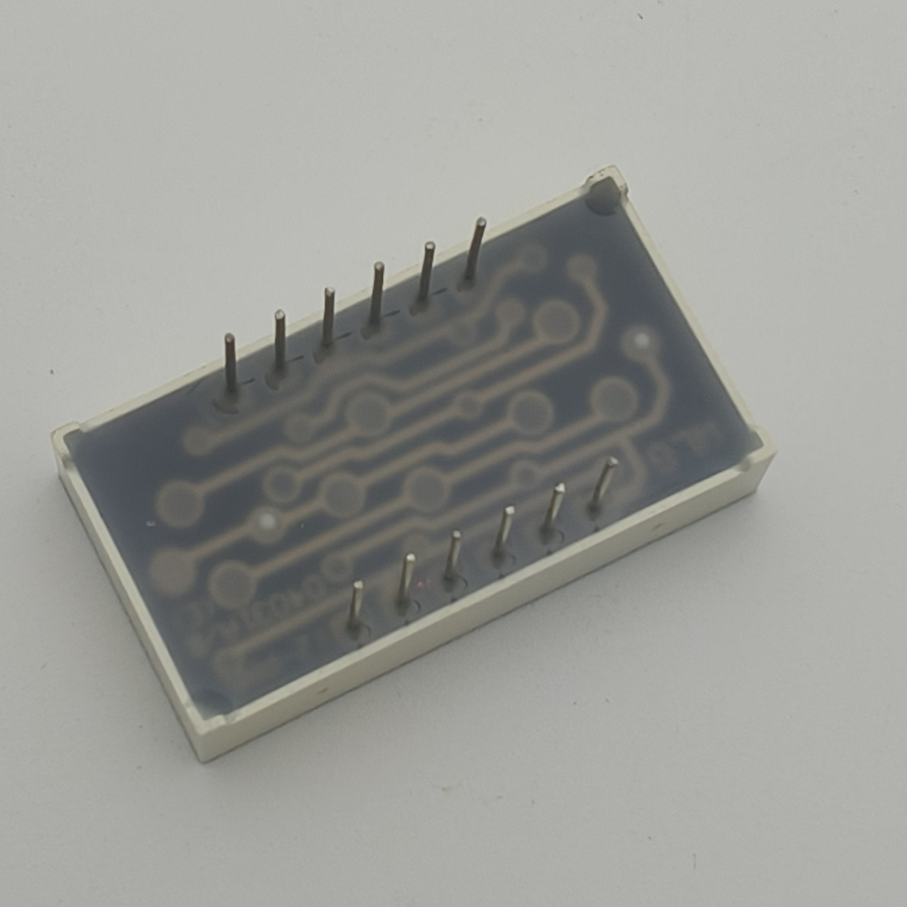 Customized Orange Color 7 Segment LED Display Triple Digit Common Anode